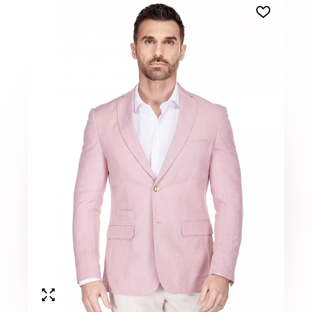 Lauren Ralph Lauren Men's Blazer in Soft Pink 42L